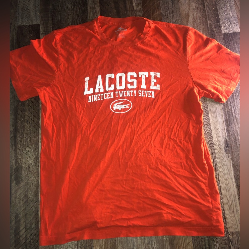 Lacoste Varsity T Shirt